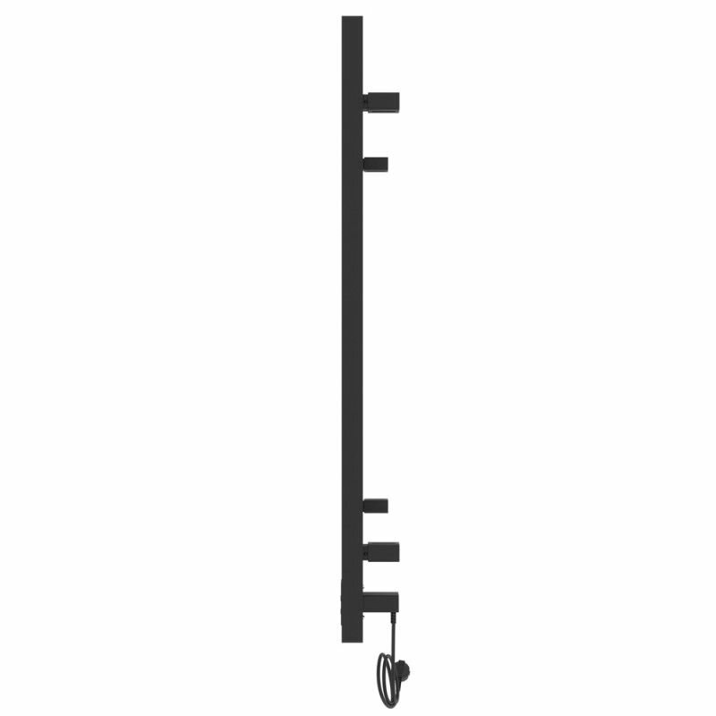 Полотенцесушитель электрический Laris Астор ЧКЧ П9 350/700 черный, L - фото №2