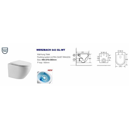 Унитаз с инсталляцией WELTWASSER и кнопкой смыва (MARBERG 410 + MERZBACH 043 GL-WT + MAR 410 SE GL-WT) комплект 3 в 1 инсталляция weltwasser ww marberg 410 10000005948 унитаз подвесной weltwasser nesenbach 004 gl wt кнопка черная матовая se 10000011722