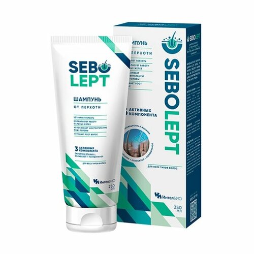 Шампунь Sebolept от перхоти 250 мл 1096₽