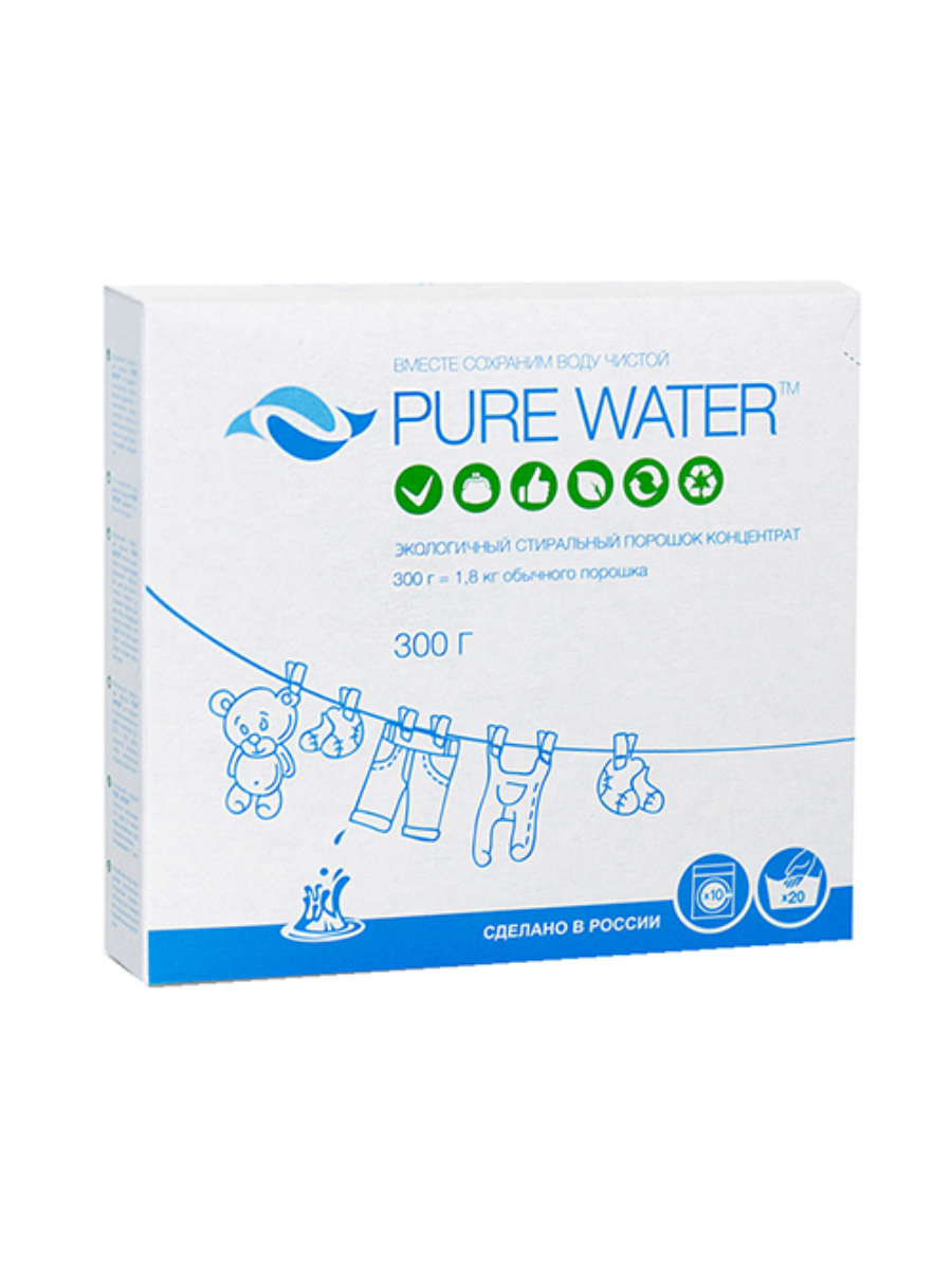 Pure Water Стиральный порошок 300 г