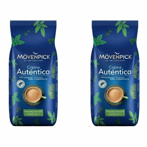 Кофе в зернах Movenpick El Autentico 1000 г, 2 шт