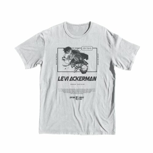 фото Футболка, размер xl, белый animedrop