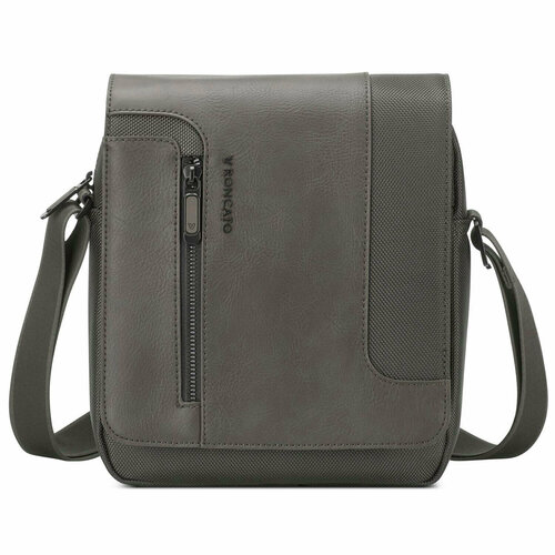 Сумка кросс-боди RONCATO, серый retro flap shoulder crossbody