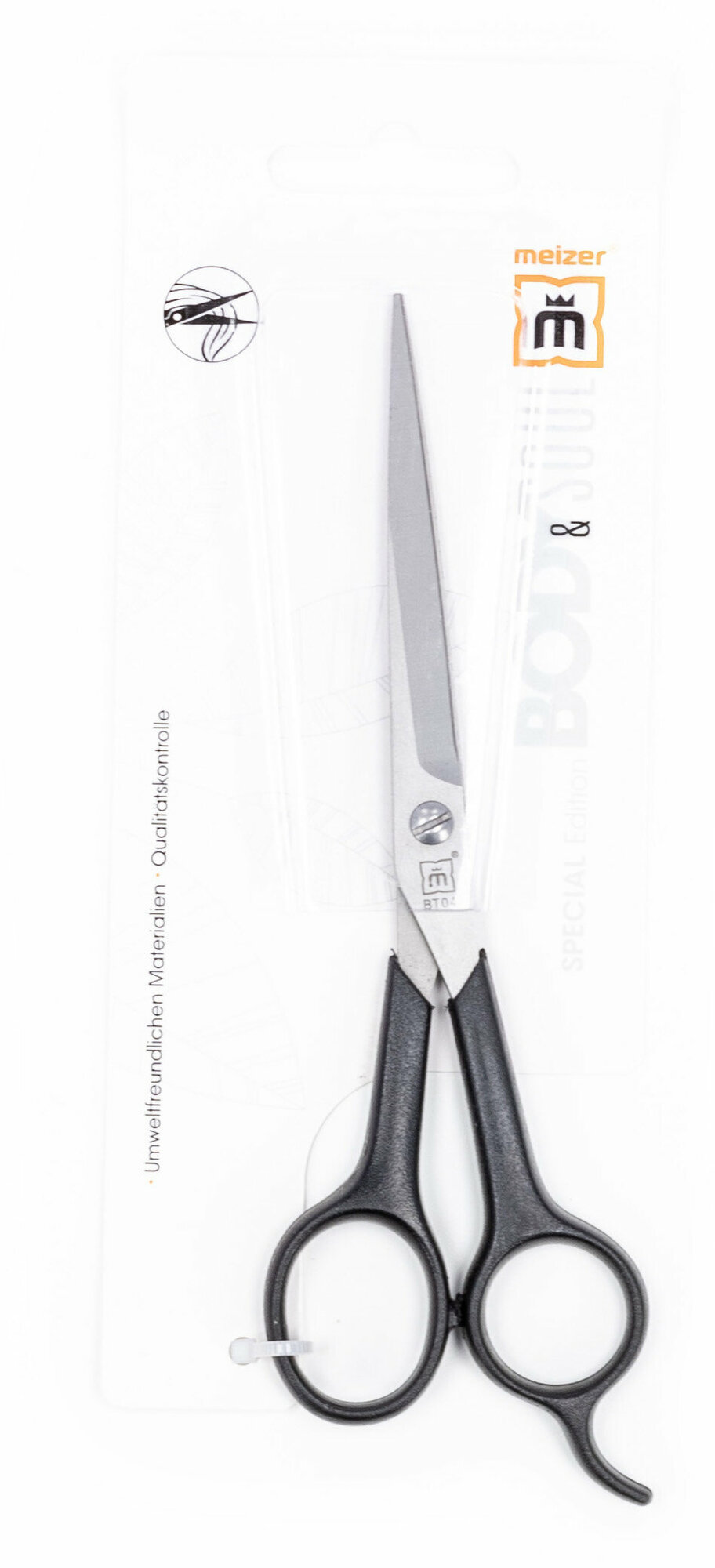 Meizer / Мейзер Ножницы парикмахерские универсальные прямые металлические 16см / аксессуары для стрижки
