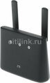 Интернет-центр ZTE MF293N 10/100/1000BASE-TX/3G/4G cat.4 черный