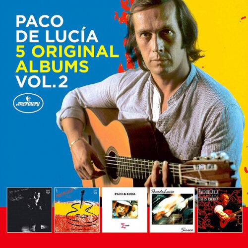 Компакт-диск Universal Music Paco De Lucia - 5 Original Albums Vol. 2 (5CD)