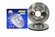 Диск переднего тормоза 1 шт. 4615A115 AMD. SPORT. BD5276 перфорир...