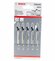 Пилки для лобзика BOSCH T 101AO Clean for Wood, по дереву, чистая...
