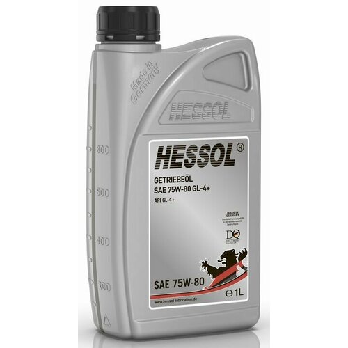 Масло трансмиссионное Hessol 75w80 GL-4+ 1л синтетика