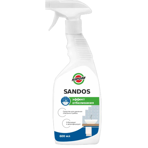 Sipom Sandos Spray 600 мл Чистящее средство для отбеливания унитаза, ванны, удаления плесени и грибка