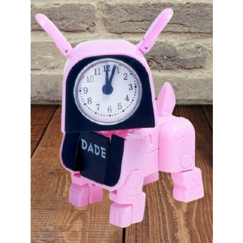 Часы-будильник детский щенок-трансформер 650₽