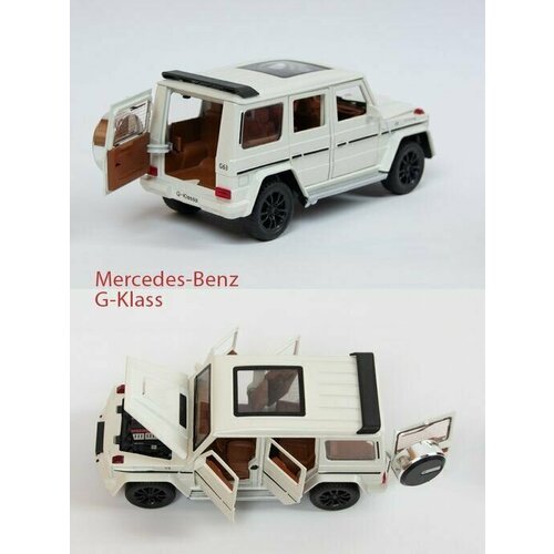 Mercedes-Benz G63 AMG Мерседес Бенц Гелик металлическая инерционная машинка 1:32