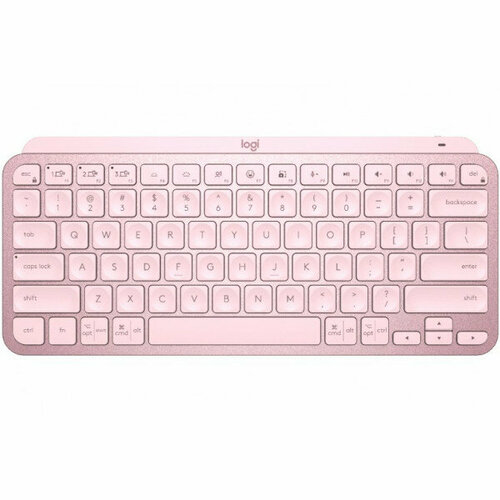 Клавиатура офисная Logitech MX Keys Mini розовый 1599000₽