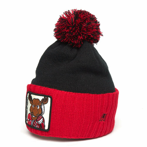 фото Шапка atributika & club, размер 52-54, черный