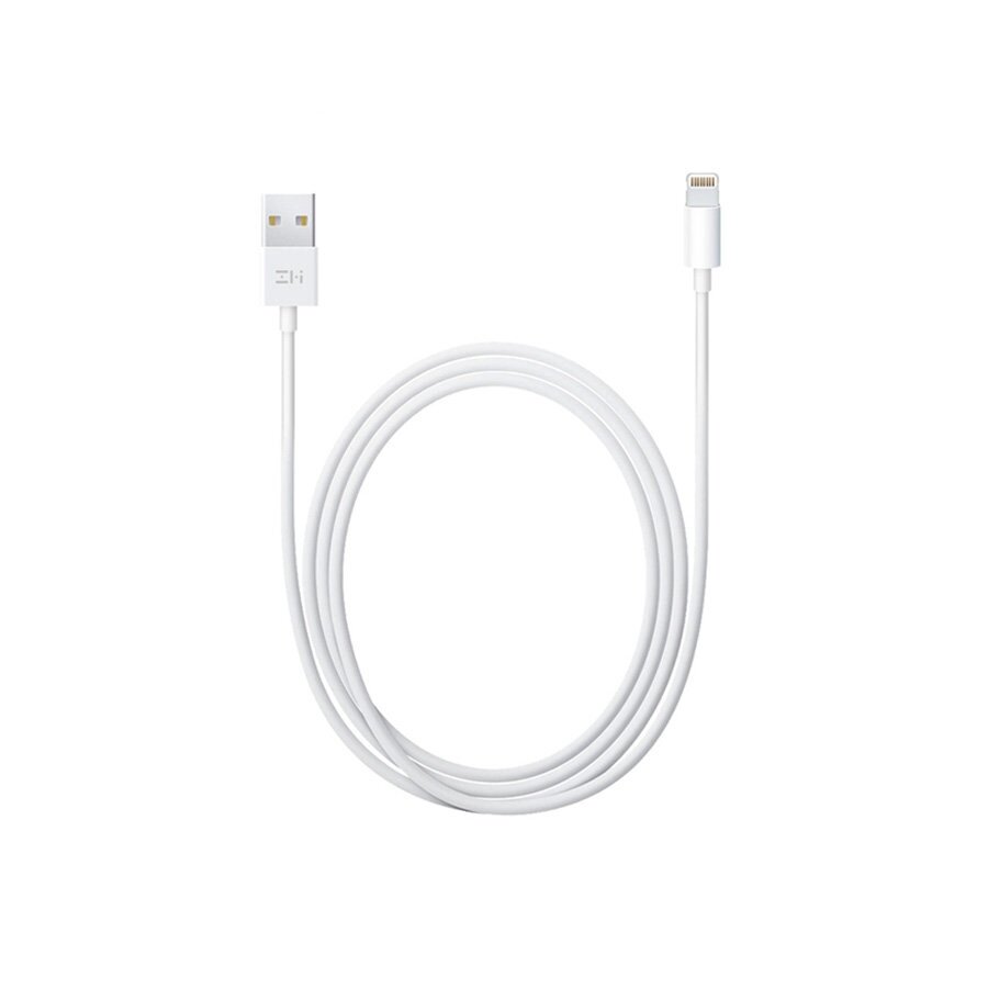 Кабель XIAOMI ZMI, USB A(m), Lightning (m), 1м, MFI, белый [al813c white] - фото №11