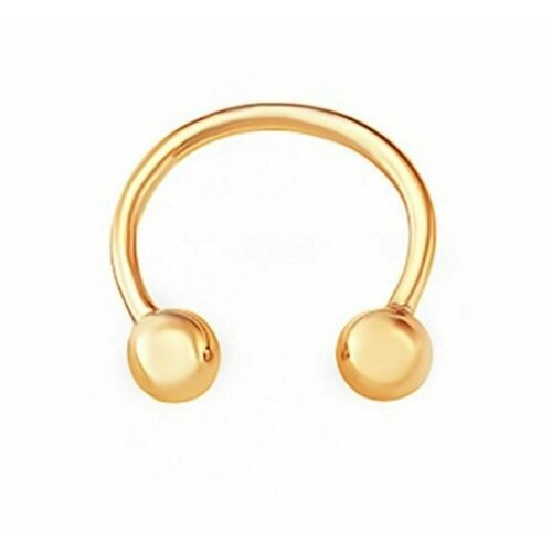 Пирсинг в нос красное золото 585 проба средний вес 044 гр 5330₽