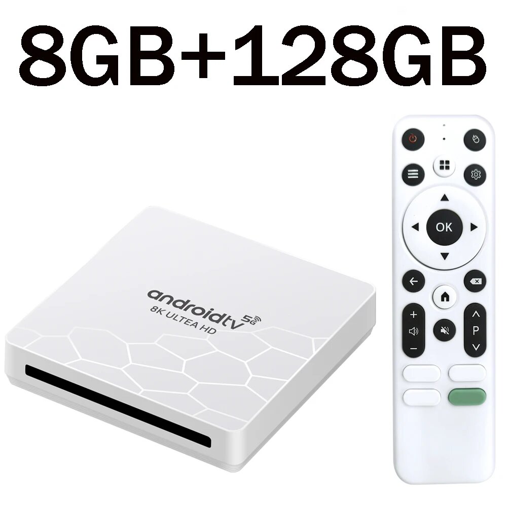 Q96 OHP 8K Hisilicon Hi3798M Smart TV Box Android 13 Четырехъядерный процессор 8 ГБ 128 ГБ Поддержка 8K 4K HD IPTV 4G 5G Dual Wifi6 OTA Set Top Box, q96ohp8k8gb128gbeu, Европейская
