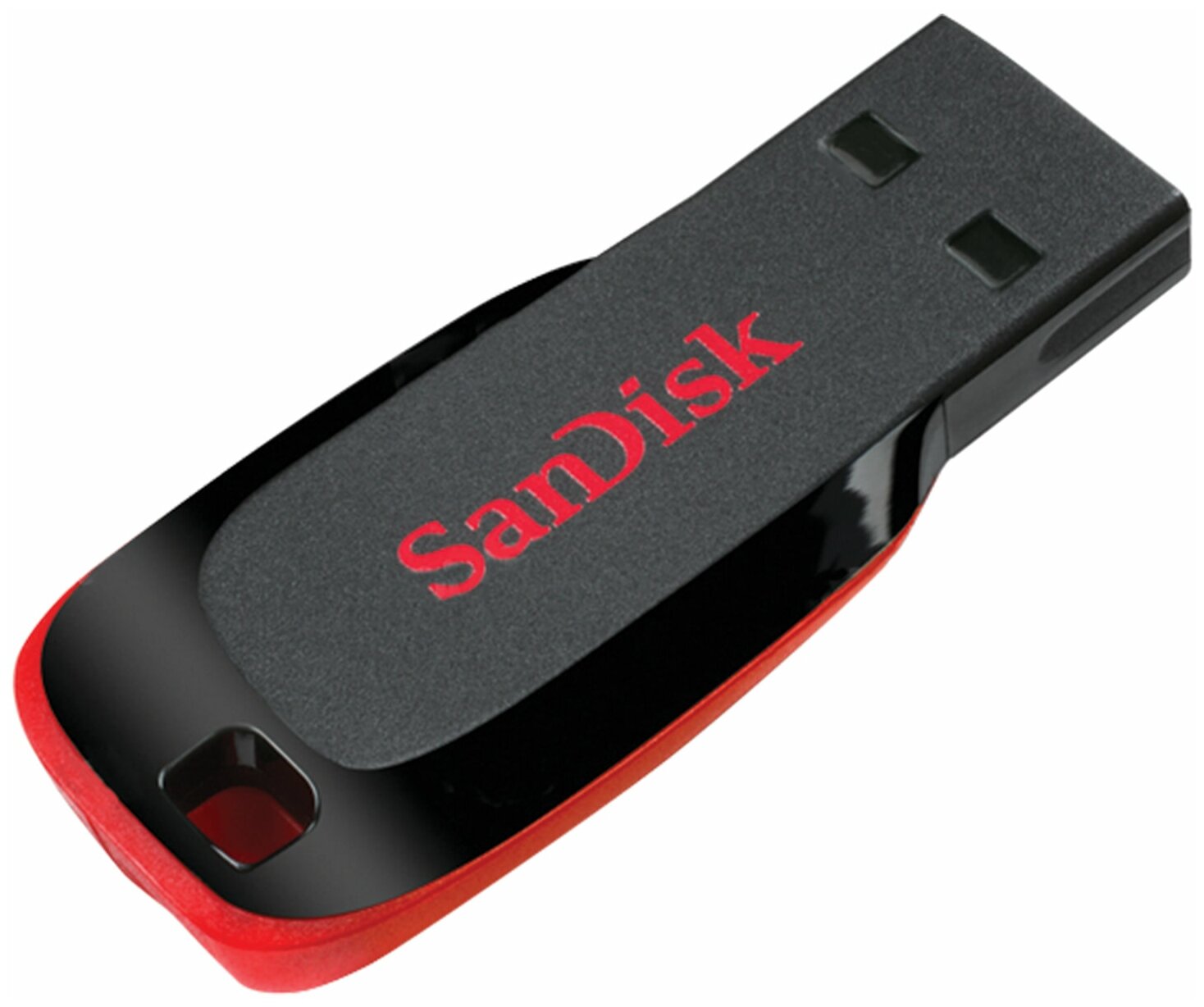 Флеш-диск 16 GB, SANDISK Cruzer Blade, USB 2.0, черный, SDCZ50-016G-B35 — фото 1