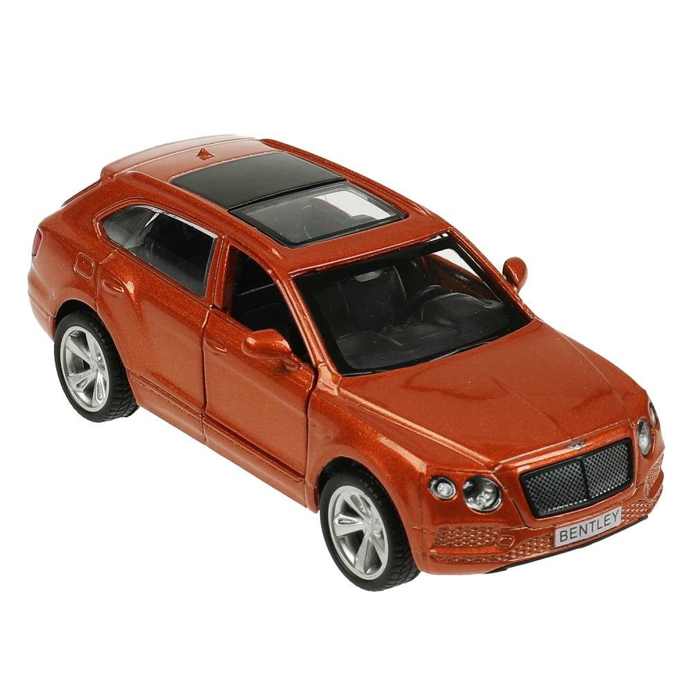 Модель машины Технопарк Bentley Bentayga, коричневая, инерционная 67332