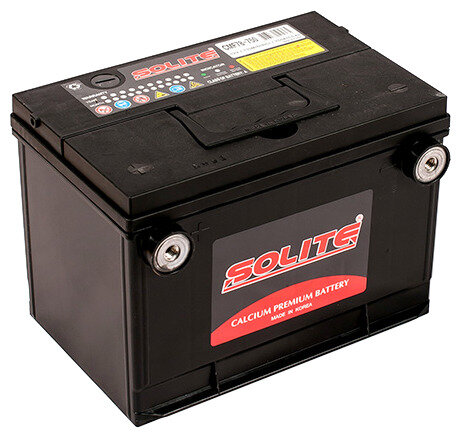 Аккумулятор Solite CMF 78-750 (винтовые, боковые клеммы) Южная Корея