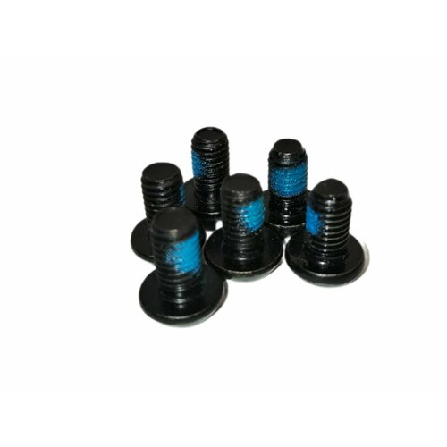 Болты тормозного диска (6шт) для электросамоката Kugoo, чёрные