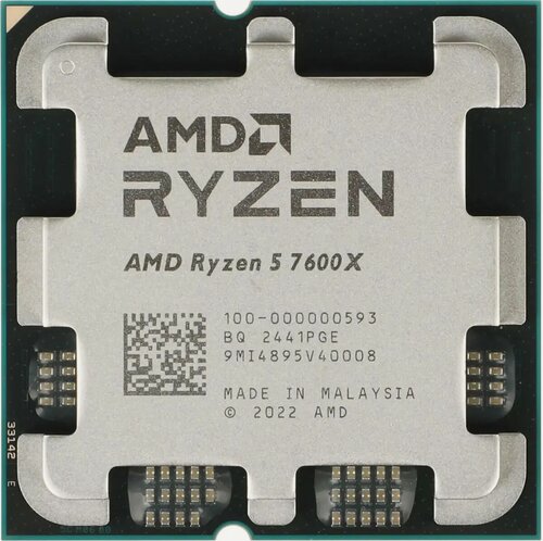 Изображение товара Процессор AMD Ryzen 5 7600X, 4.7GHz/6core/AM5 OEM 100-000000593