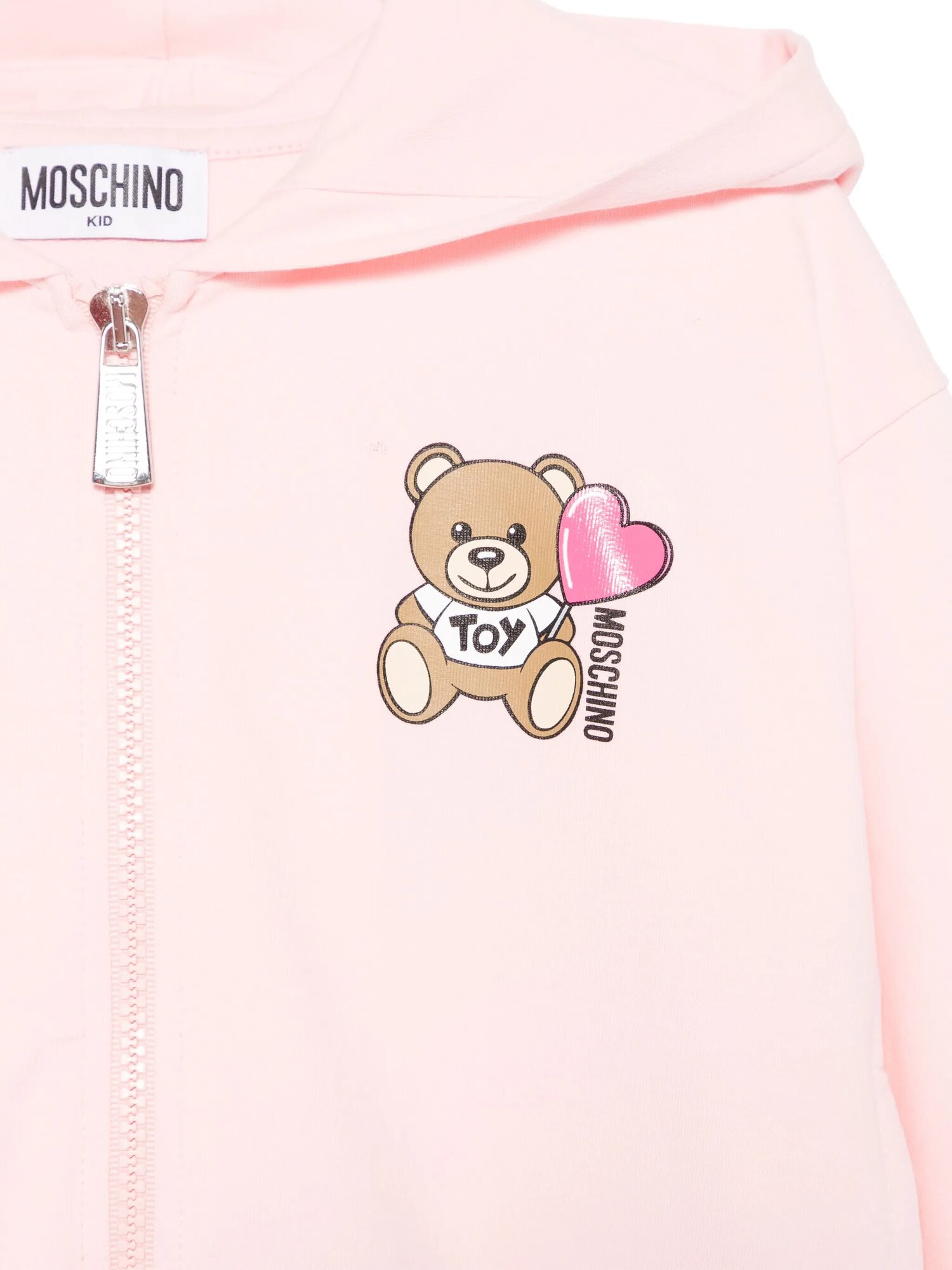 Худи MOSCHINO Teddy Bear, размер 12 лет, розовый — фото 1