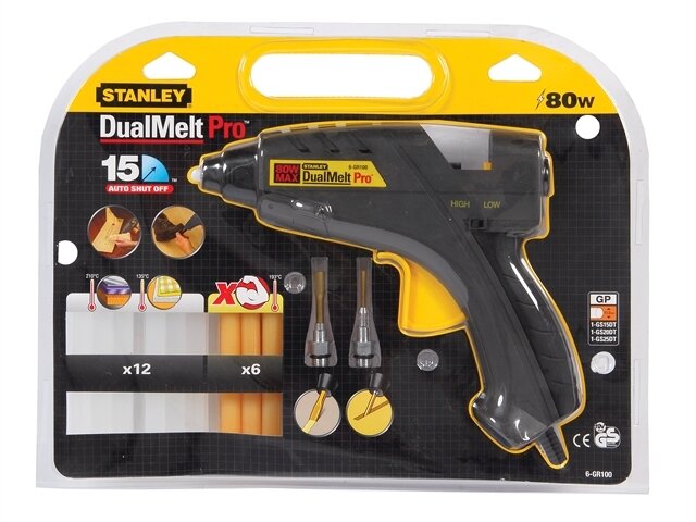 Клеевой пистолет DualMelt Pro Stanley 6-GR100