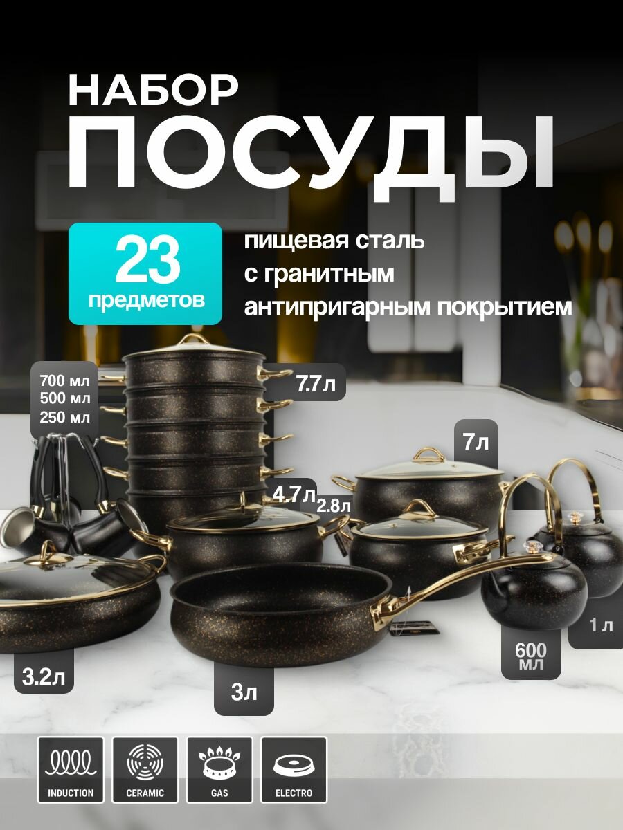 Набор посуды 23 предмета