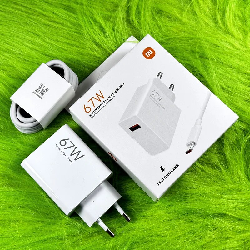 Быстрой зарядкой, адаптер USB типа C, кабель для Redmi Note 13 Pro Mi 13 Lite K60 K60E K50 CIVI 3 2, For 67w, Only 67W