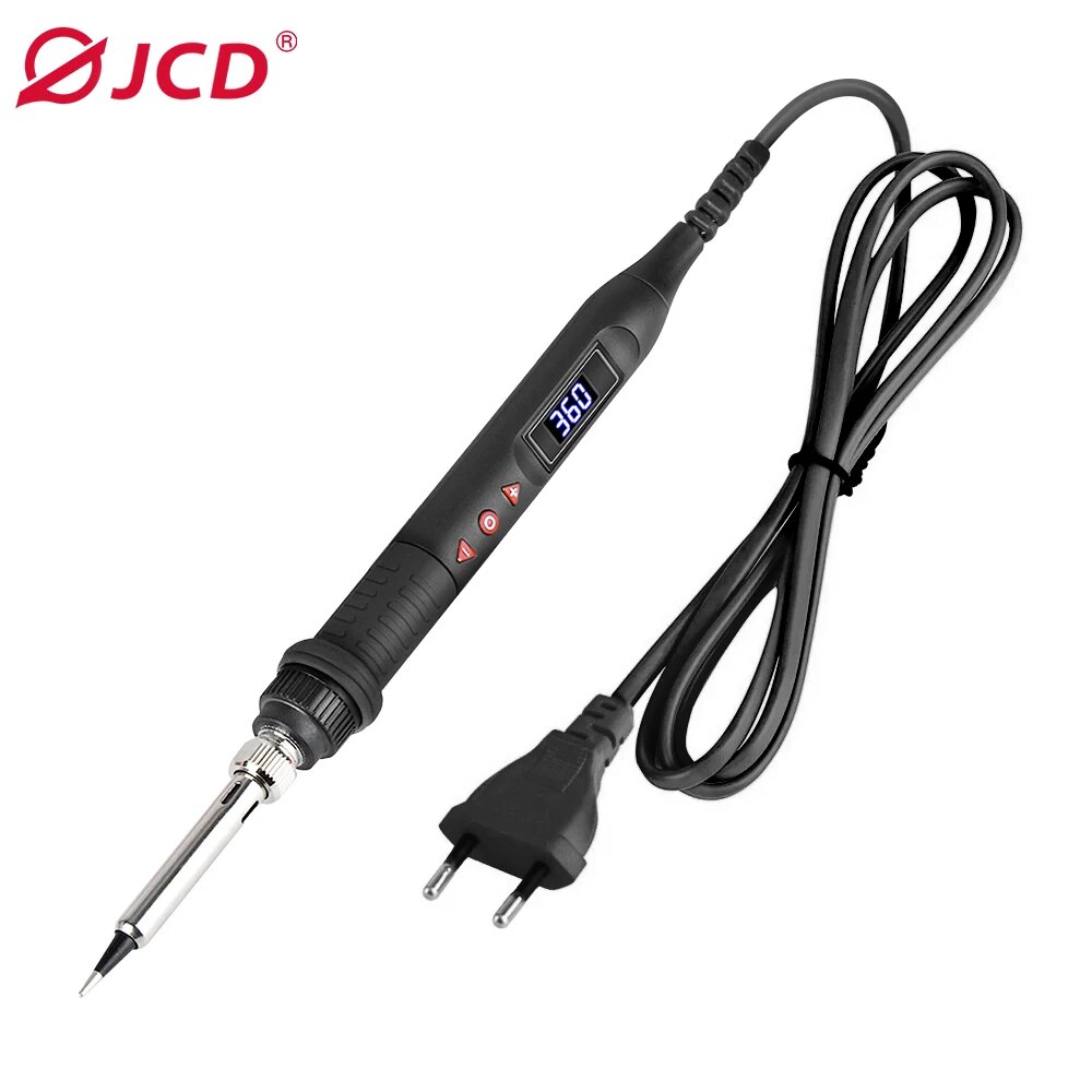 QHTITEC JCD 908U электрический паяльник 80 Вт  Коричневый  80W 220V  EU