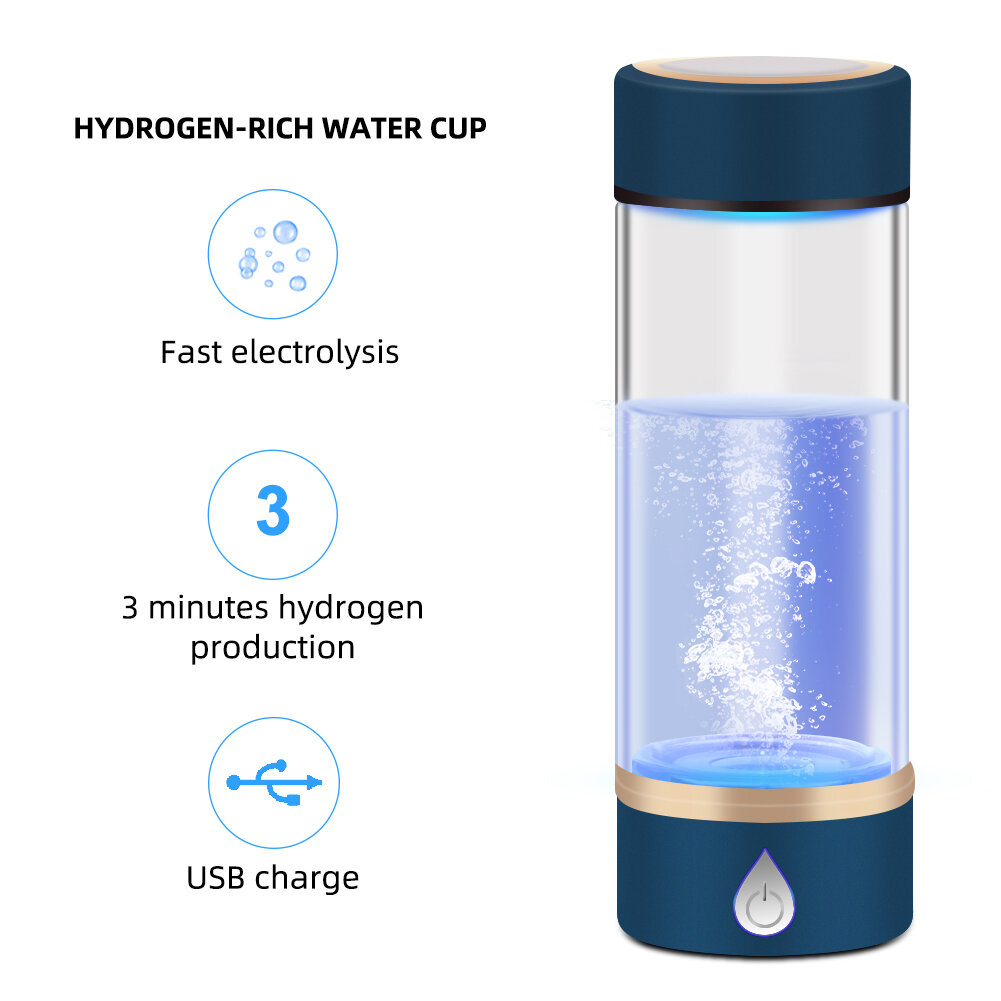 Изображение Цифровой PH ORP H2 TEM тест-ручка для измерения качества воды, анализатор, измеритель ATC 0-2400ppb, детектор водорода, генератор водорода, бутылка