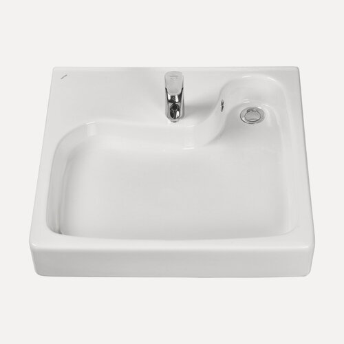 Изображение товара Раковина Santek Клио 1. WH50.1.784 с кронштейнами и сифоном