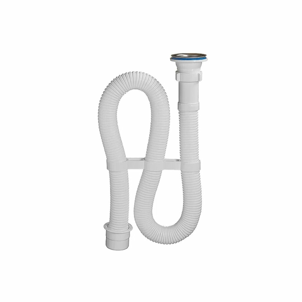 Сифон Orio АС-3011 универсальный гофрированный 1 1/2