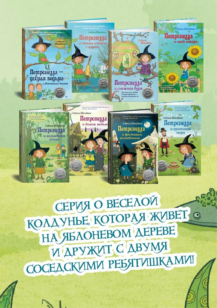Петронелла и фестиваль волшебников / Сабина Штэдинг / книги для детей — фото 1