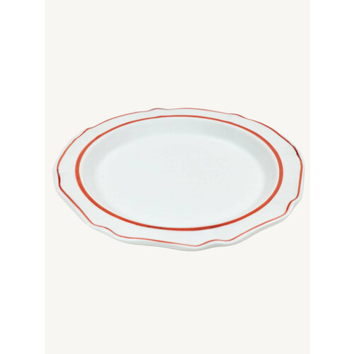 Тарелка обеденная Дымов Керамика Нерль Ягодная Брусника диаметр 24 см керамика 2702₽