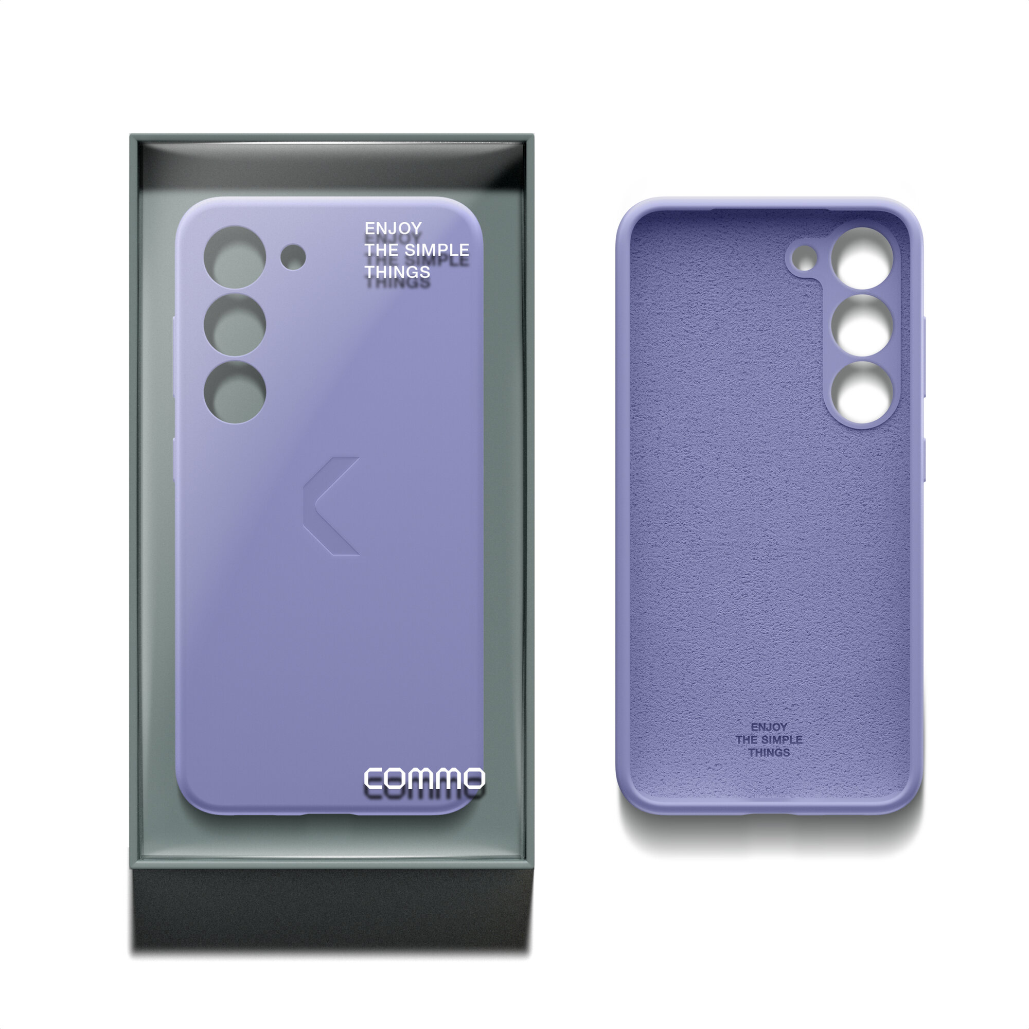 Силиконовый чехол COMMO Shield Case для Samsung Galaxy S23, Lavender