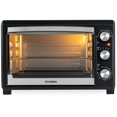 Мини-печь Hyundai MIO-HY073 26л 1500Вт серебристыйчерный 1285200₽