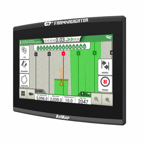 GPS навигатор AvMap G7 Farmnavigator + Система контроля вылива GEOSYSTEM 260 7W gps навигатор lexand sb7 hd 7 авто 4гб прогород россия 60 стран