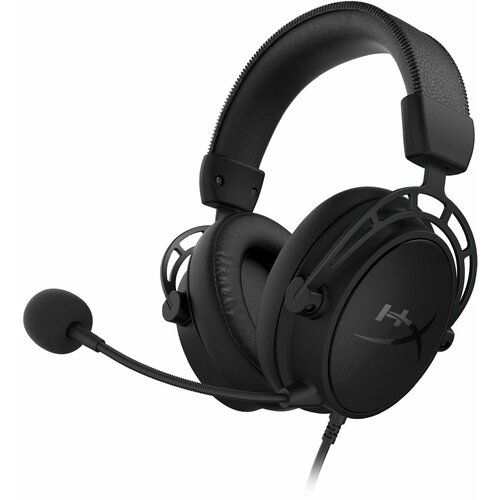 Наушники с микрофоном HyperX Cloud Alpha S Blackout (HX-HSCAS-BK) черный 1м мониторные оголовье (4P5L2AA)