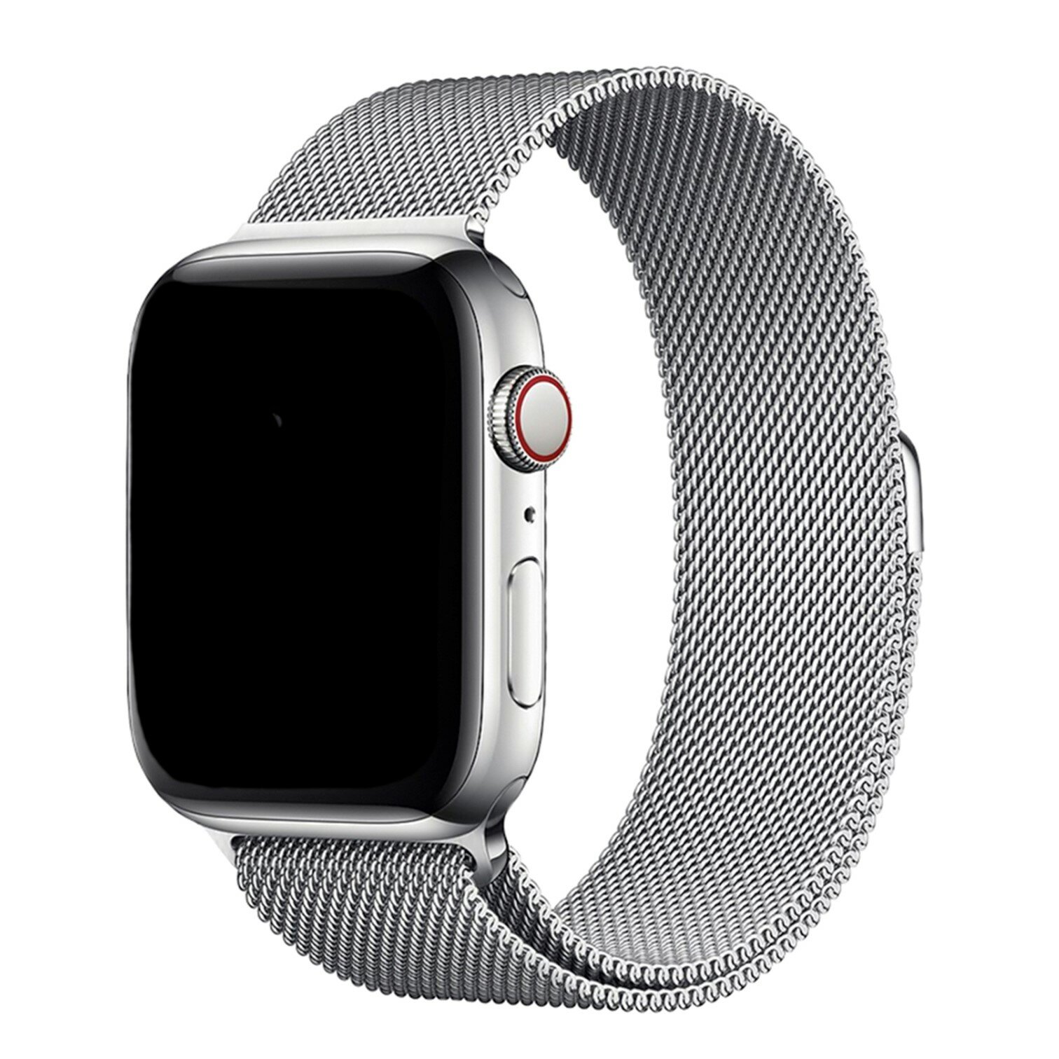 Ремешок миланская петля для Apple Watch 42-44-45 mm / Металлический браслет для смарт часов Эпл Вотч