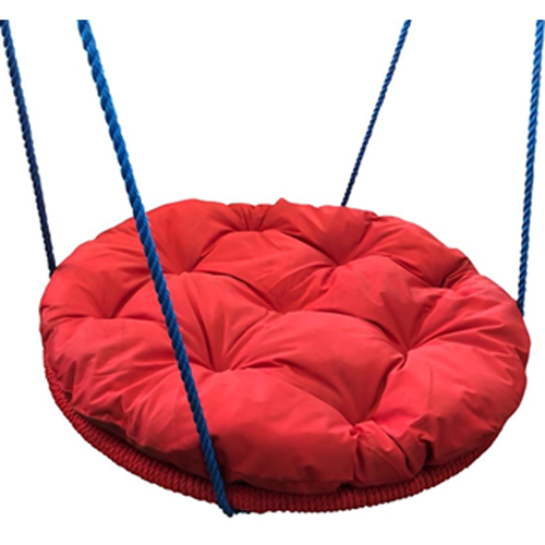 Качели M-GROUP Гнездо с подушкой 0,8 метра диаметр без оплетки