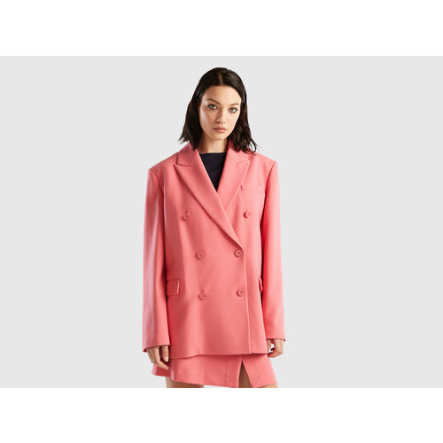 Пиджак UNITED COLORS OF BENETTON, размер 46, розовый