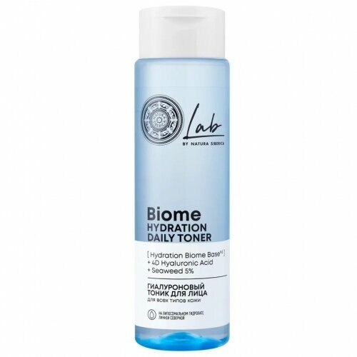 Natura Siberica Lab Biome Hydration Гиалуроновый тоник для лица, 250 мл 