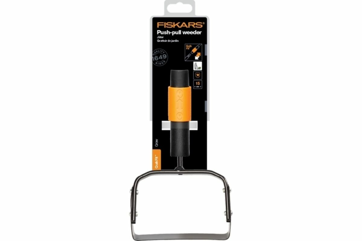 Пропалыватель для прополки Fiskars QuikFit 25см - фото №5
