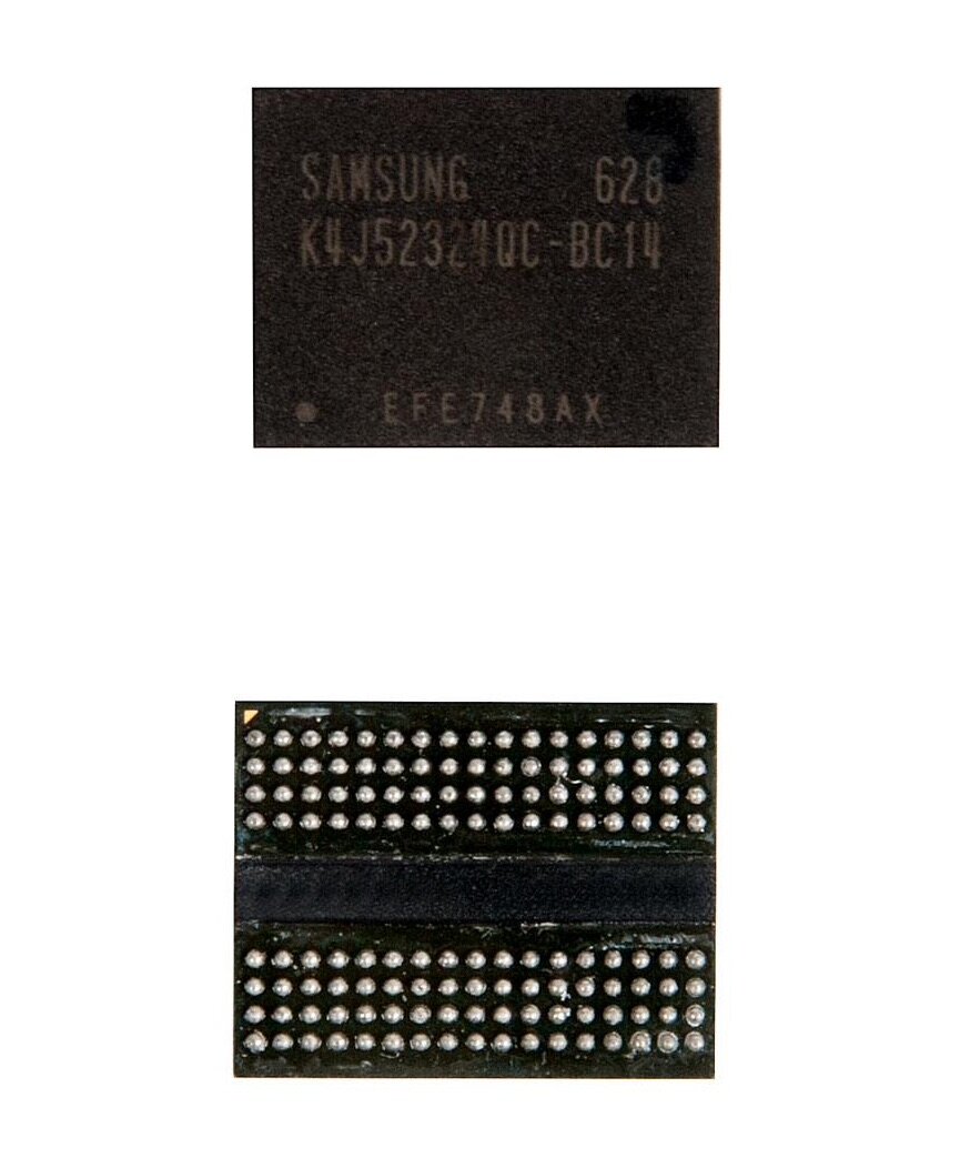 Video memory / Видеопамять SAMSUNG GDDR3 K4J52324QC-BC14