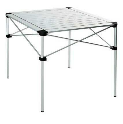 3961 Aluminium RollingTable стол скл. алюм, 70Х70x69