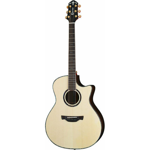 CRAFTER LX G-1000c акустическая гитара, верхняя дека Solid ель, корпус Solid палисандр акустическая гитара crafter lx g 1000c natural