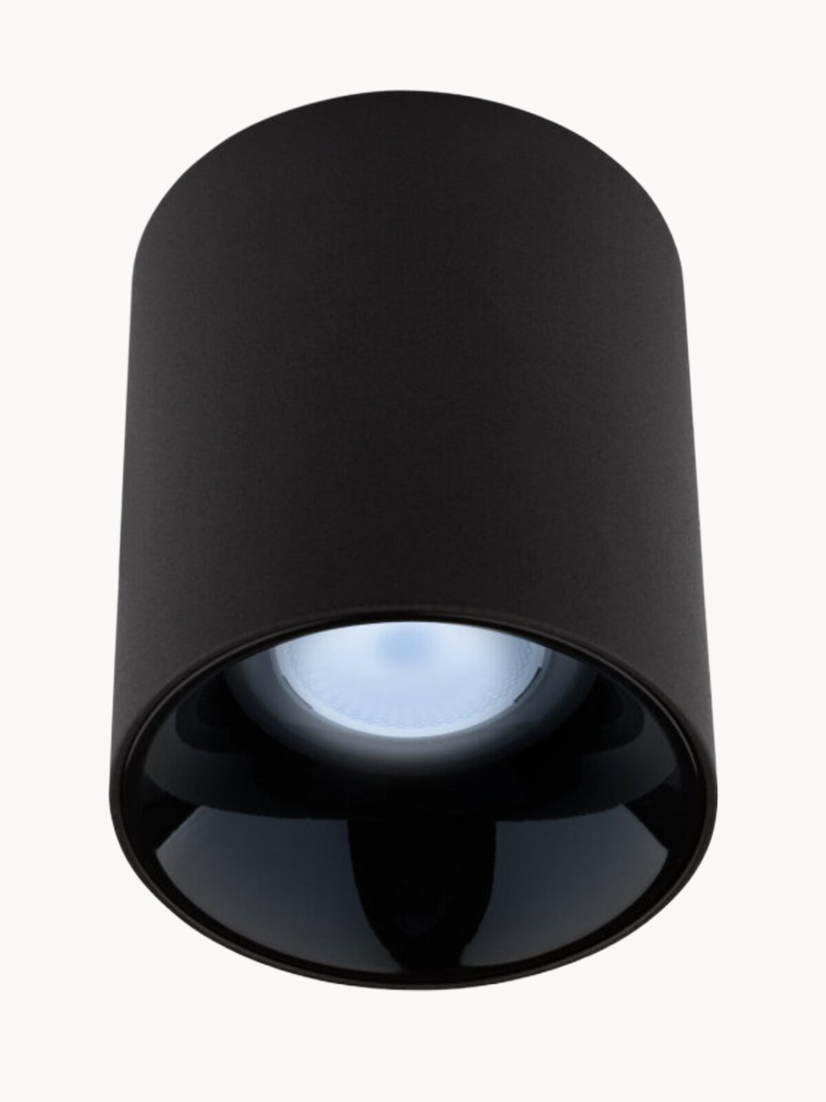 Умный накладной точечный светильник Aqara T1 MZTD11LM, угол рассеивания 60 градусов, черный