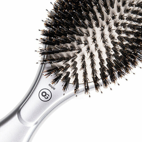 Щётка для волос Expert Care Oval Boar&Nylon Bristles Silver щетина+нейлон